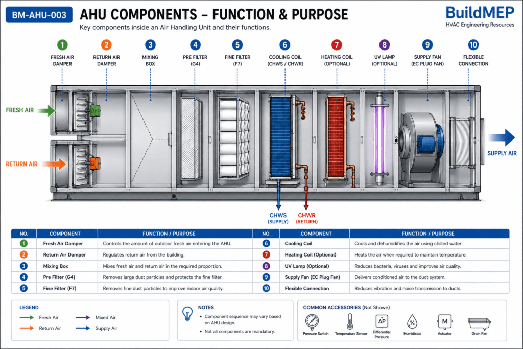ACU components and functions