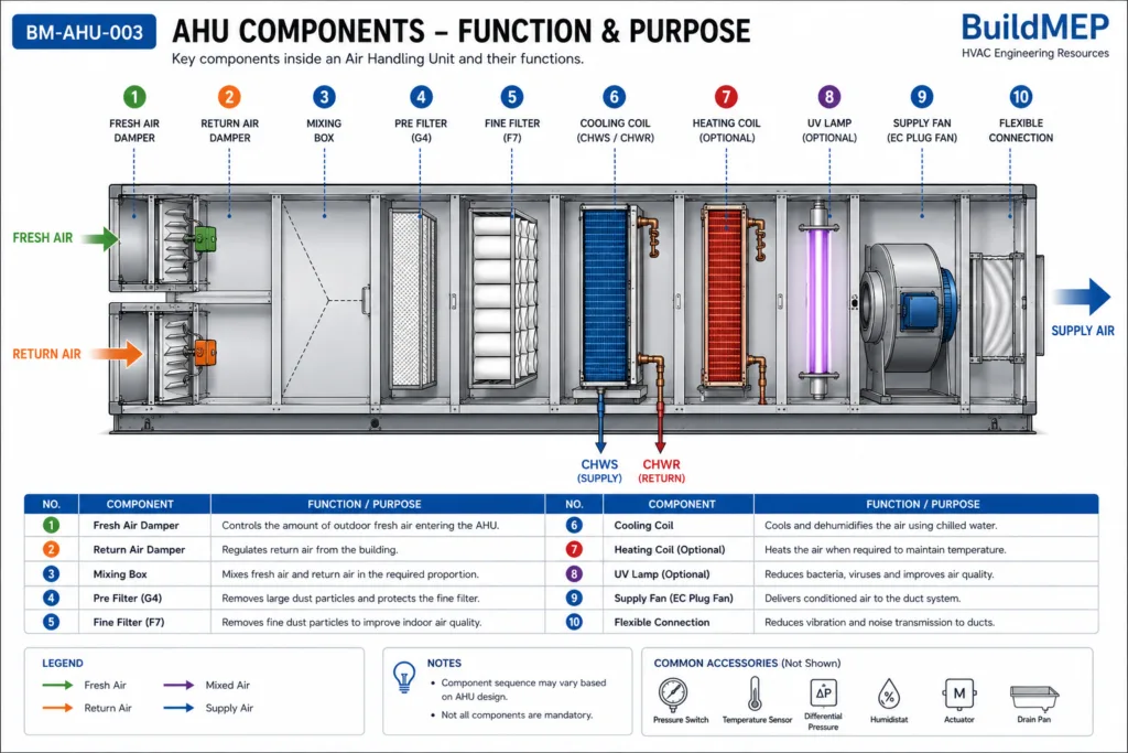 ACU components and functions