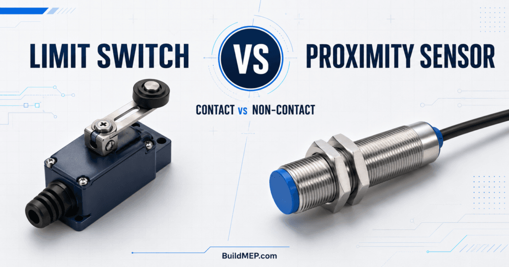 Limit Switch vs Proximity Sensor: Which One Should You Use?